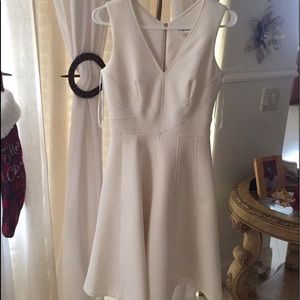 White Calvin Klein dress